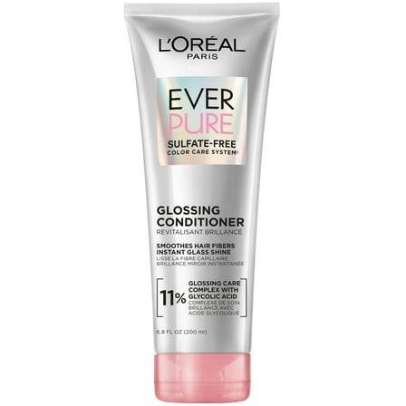 L'Oreal Paris EverPure Glossing Conditioner, Squeeze, 6.8 fl oz