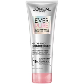 L'Oreal Paris Ever Pure Glossing Conditioner, Sulfate Free Hair Conditioner, 6.8 fl oz