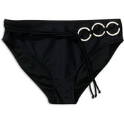 Women's Plus Ring Bikini Bottom