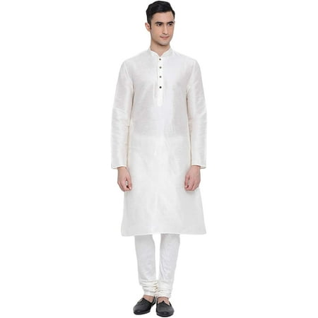 

Royal Kurta Men s Art Silk Kurta Pyjama (38 White)