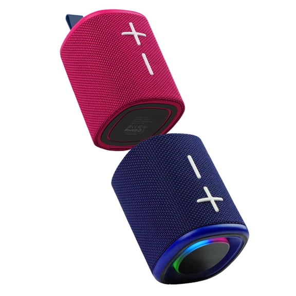 2-in-1 Magnetic Split Bluetooth Speaker 20W Outdoor Waterproof Dual Splittable True Wireless Stereo Portable Subwoofer