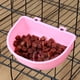 thumbnail image 4 of Comedero para mascotas con gancho, cuenco para comida y agua en jaula para conejillo de indias, Chinchilla y conejo, 3 uds., 4 of 5