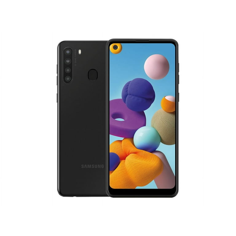 Samsung Galaxy A21 - Smartphone - 4G LTE - 32 GB - microSD slot - 6.5 Samsung Galaxy A21 - Smartphone - 4G LTE - 32 GB - microSD slot - 6.5