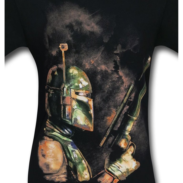 Star Wars Boba Fett Bounty Hunter T-Shirt-XLarge