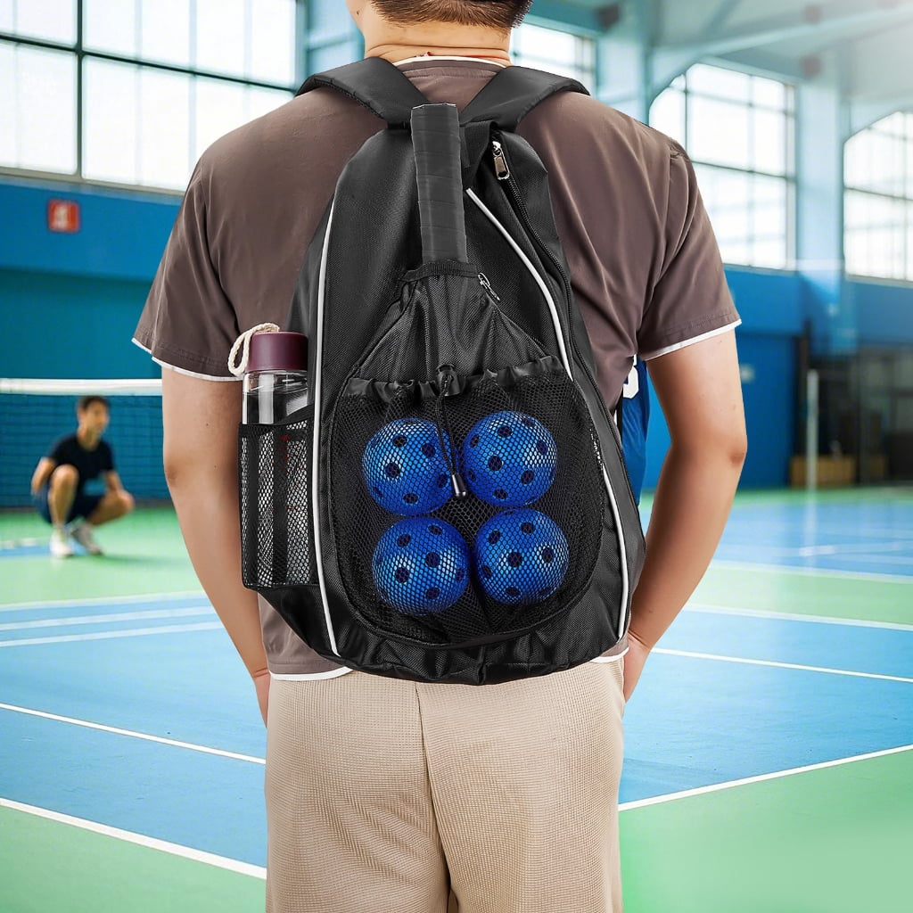 Pickle Ball Bag for Man Pickle Ball Backpack Adjustable Tennis Bag Pickle Ball Paddle Bag Pickle Ball Paddle Backpack