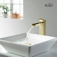thumbnail image 3 of Kibi Waterfall Single Handle Bathroom Vessel Sink Faucet, 3 of 3