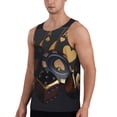 thumbnail image 2 of Daiia Casino Cards Poker Printed Men's Quick Dry Fit Muscle Tank Top Slim-Fit Tank Workout Tank Top Lightweight Sports Tank Top-Large, 2 of 7
