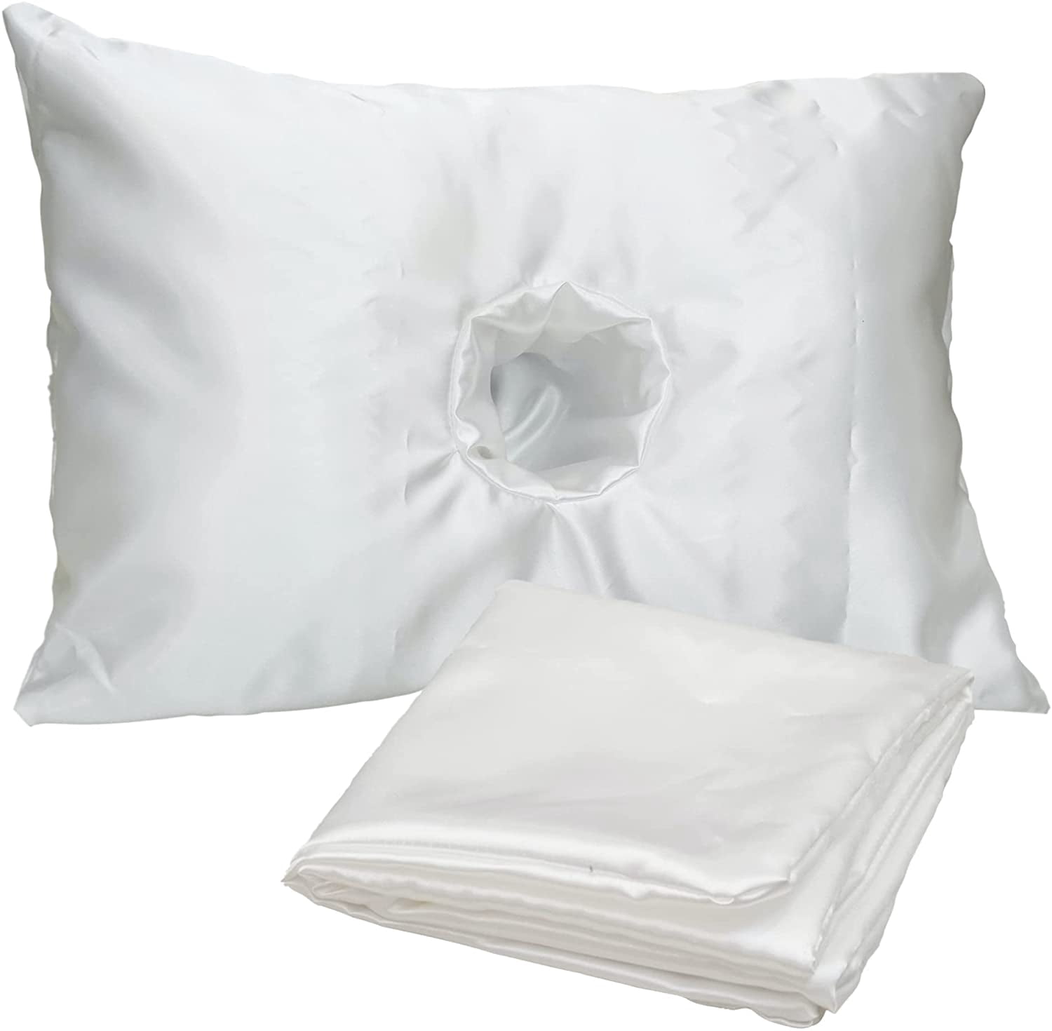 SleepEasy CNH Cotton Comfort Pillowcase - 300 Thread Count, 100% Cotton Sateen Pillowcase Cover only for Our Cotton Comfort Pillow