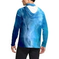 thumbnail image 3 of Sun Protection Cooling Hoodie for Men Summer Quick Dry Hiking Shirts Face Mask Fishing Long Sleeve Workout Tops M, 3 of 6