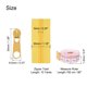 thumbnail image 2 of Uxcell #5 10 Yards Bulk Nylon Coil Zippers por los Yards con 20 Pcs Deslizadores de Zipper y Regla para Costura de Sastre, Dorado, 2 of 6