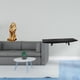 thumbnail image 2 of Figura de león, bandeja para servir, frutero, adorno rectangular de resina o madera, ideal para sala de estar, dormitorio, cocina u oficina., 2 of 8