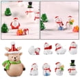 thumbnail image 4 of 1 PC DIY Micro Landscape Deer Christmas Accessory Santa Claus Figurines Miniature Snowman Xmas Tree SNOWMAN 8, 4 of 8