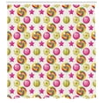 thumbnail image 3 of Ambesonne Dessert Shower Curtain, Yummy Candy Lollipop, 69"Wx75"L, Multicolor, 3 of 3
