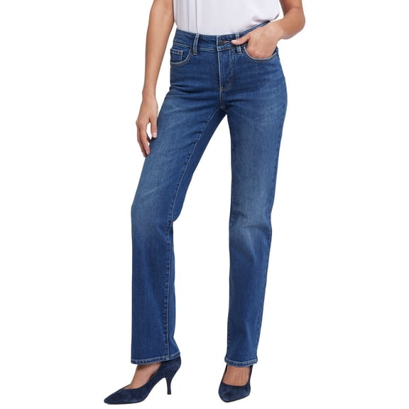 NYDJ womens Marilyn Asturia Shore Straight Leg Jean, 14