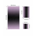 thumbnail image 4 of Purple Black Ombre Towel Set of 3, Soft Microfiber Bath Towels, Hand Towel, Washcloths, Modern Gradient Abstract Art Quick-Dry Absorbent Towels for Bathroom Kitchen Hotel Beach Gym Spa, 4 of 7