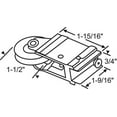 thumbnail image 2 of PGT Extruded Roller for Sliding Glass Doors, DR-102, Steel, 2 of 9