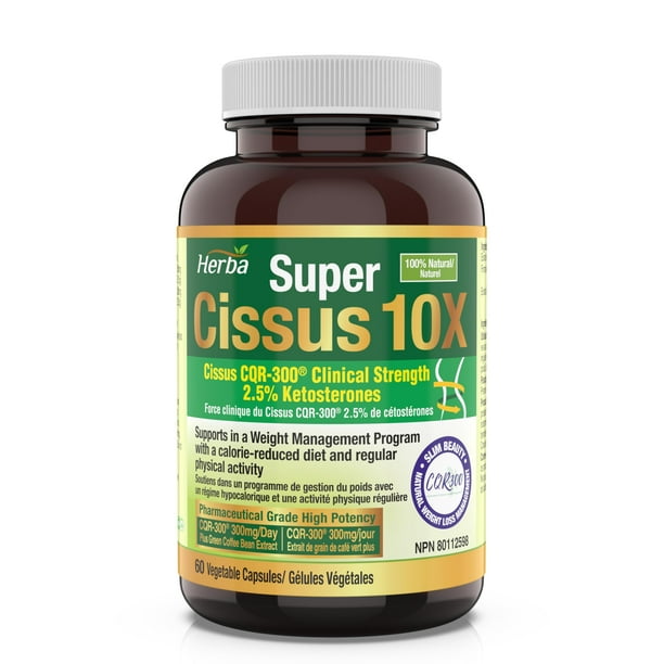 Herba Cissus Weight Loss Pills for Women and Men 60 Vegetable