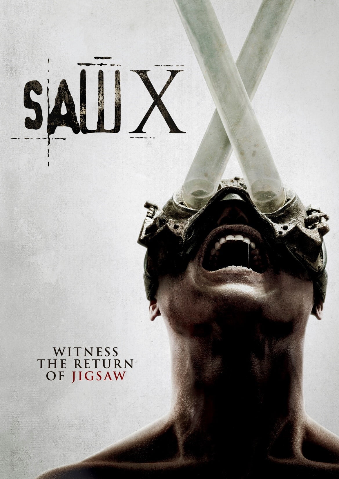 Lionsgate Saw X DVD, Horror Movie, Jigsaw Back, Visceral Traps