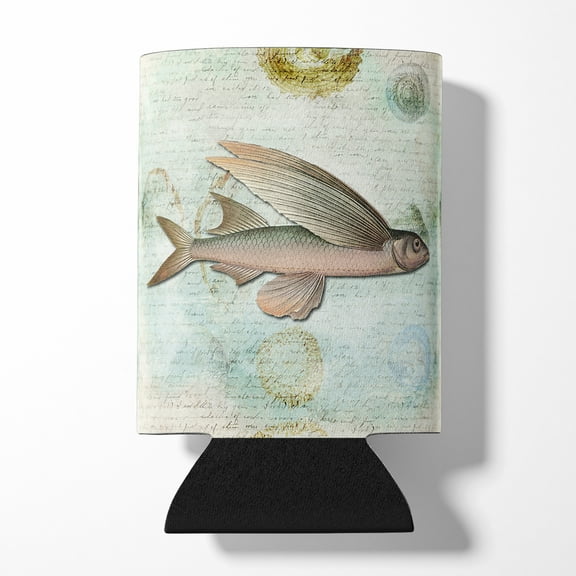 Carolines Treasures SB3042CC Beach Fly Fish Can or Bottle Hugger Can Hugger multicolor