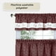 thumbnail image 4 of Set de cortinas para ventana Achim Home Decor Live Love Laugh, 4 of 6
