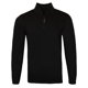 thumbnail image 1 of SOLS - Suéter con cremallera en el cuello modelo Stan para hombre (Negro), 1 of 3
