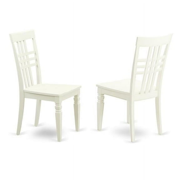 Logan Dining Chair with Wood Seat, Linen White
