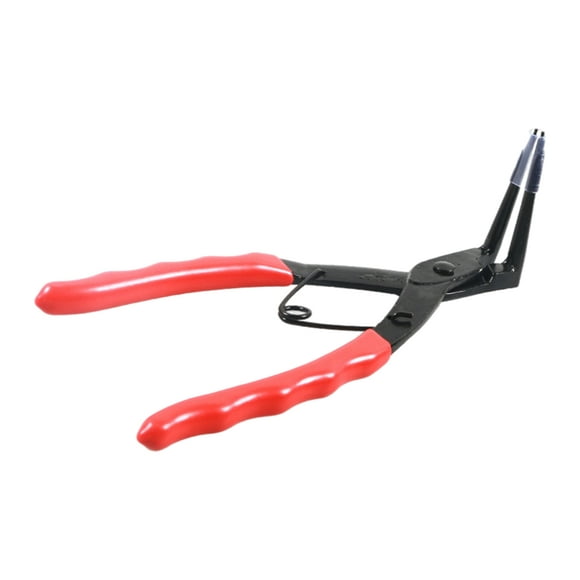 Snap Pliers 90 Degrees Comfort Grip Handles with Long Noses Retaining Heavy-Duty Cylinder Circlip Pliers Motorcycles