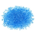 thumbnail image 1 of 0.66 Pound Fire Glass Stone, 3-6mm Reflective Fire Pit Glass Rock for Fireplace, Light Blue, 1 of 6