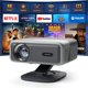 thumbnail image 1 of Proyector de vídeo inteligente AuKing 4K, 800 ANSI, enfoque automático, WiFi 6, Bluetooth, 1 of 7