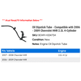 thumbnail image 2 of Dipstick Tube - Compatible with 2006 - 2009 Chevy HHR 2.2L 4-Cylinder 2007 2008, 2 of 2