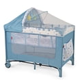 thumbnail image 1 of Cuna Corral para Bebé D'Bebé Rest con Toldo Mosquitero Azul, 1 of 3