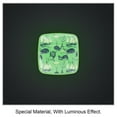 thumbnail image 2 of 4PCS Square Cabinet Fluorescence Knob Glowing in the Dark Furniture Drawer Pulls Handle with Screws Whale, 2 of 5