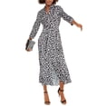 thumbnail image 1 of I.N.C Robe Maxi Imprimé Animal pour Femmes, Blanc, 14, 1 of 1