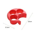 thumbnail image 6 of 1 Pack Portion Control Plate Meal Measure Weight Loss Diet Plan, 6 of 7