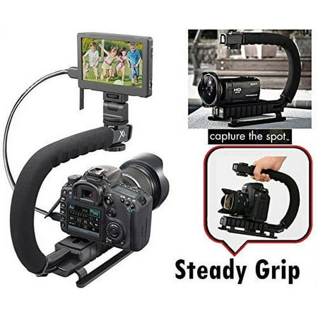 Pro Deluxe Video Stabilizing Bracket Handle For Canon Vixia HF R72 R700 R70 R600