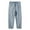 ZC Blue, variant on Jeans for Men Man Summer Casual Lazy Versatile Fashion Holes in the Waist Denim Pants Mens Jeans Slim Fit Blue L