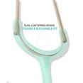 thumbnail image 7 of Scian Professional double-sided stethoscope with ear tips for use by clinical students, doctors, and nurses Green, 7 of 7