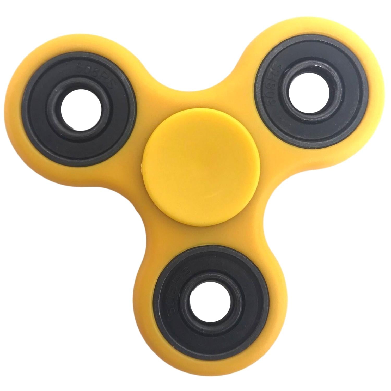 Fidget Spinners, 360 Spinner Fidget Hand Spinner Yellow - Walmart.com