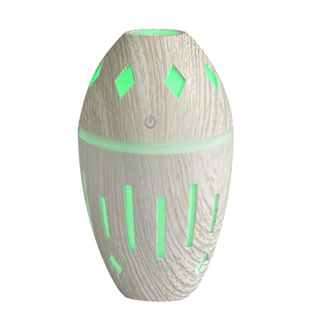 Humidificador eléctrico con luces, 300ml Mute Portable Humidificador Difusor de aire para mesa Viaje Dormitorio Hogar Blanco Gloria Difusor Esencial