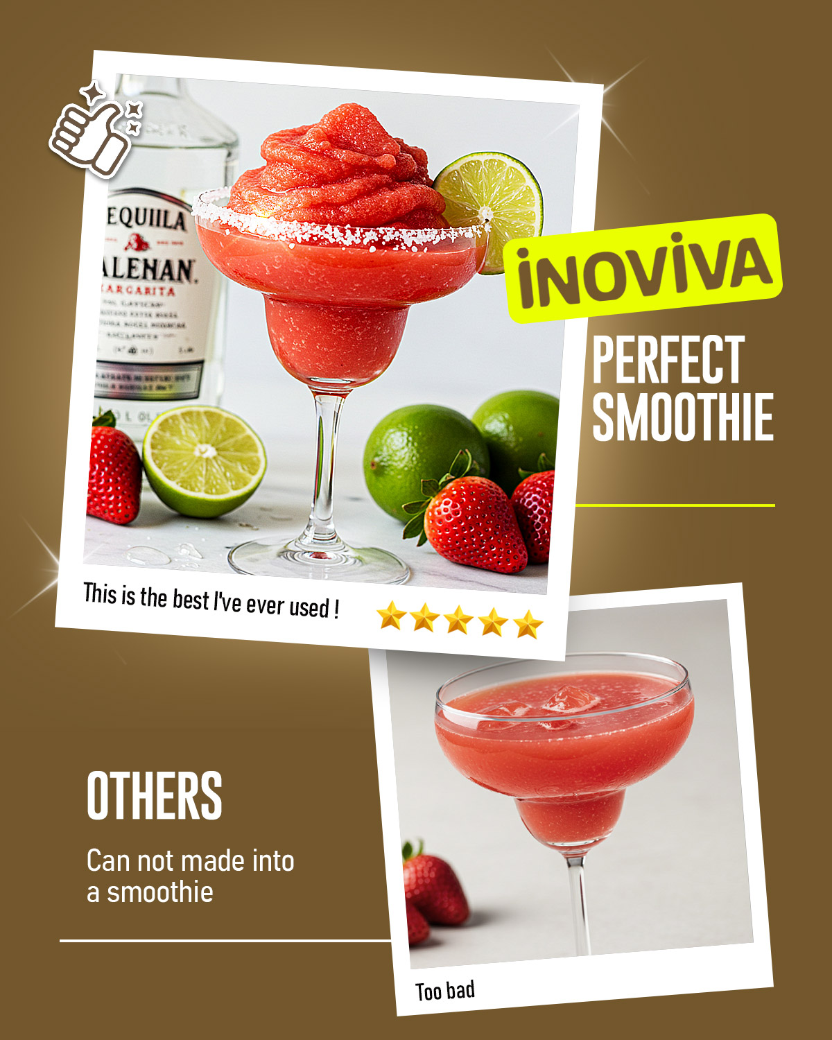 Slushie Machine, No Ice Needed, INOVIVA 68 oz Frozen Drink Maker for Home with Self-Cleaning, 5 Preset Programs, Frozen Margaritas, Frapps, Milkshake, and More