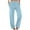 Mint Green, variant on Chbgutlmr Pants for Women High Waist Ruched Solid Color Loose Fall Casual Athletic Trousers with Pockets