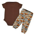thumbnail image 2 of Unique Baby Unisex Bring The Rolls 1st Thanksgiving Outfit (6m, Bread Roll), 2 of 5