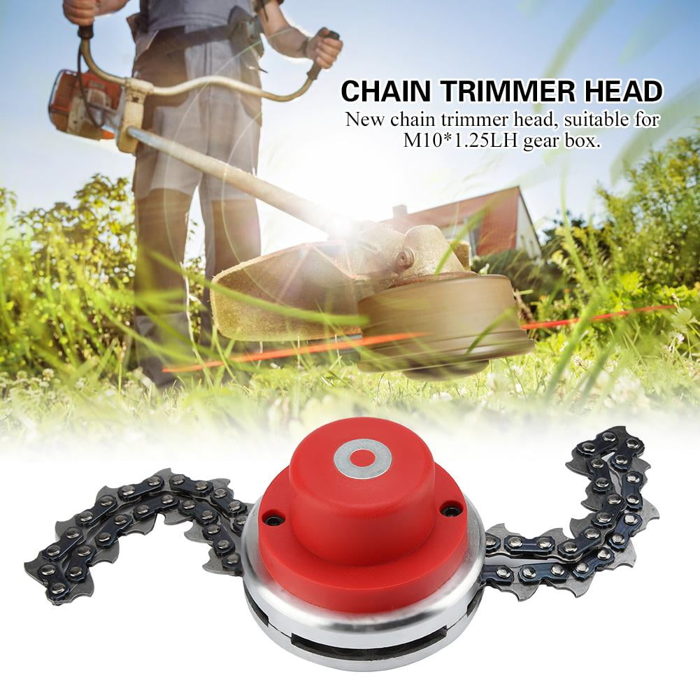 Khall New Trimmer Head Coil Chain Brushcutter Garden Grass Set For Lawn Mower Gas Petrol Strimmer Grass Trimmer Head Garden Trimmer Head