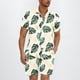 thumbnail image 4 of Mens Camisas de Manga Larga Casual Elegante Cuadrado Girar Hacia Abajo Cuello Botón Blusa, Verano de Spandex, 4 of 5