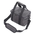 thumbnail image 5 of YUMILI Bolsas Más Frescas Tela Oxford Aislada Correas Retráctiles Bolsa con Cremallera De Doble Extremo De Enfriamiento Impermeable De Gran Capacidad (Gris), 5 of 5