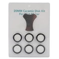 thumbnail image 1 of For High Efficiency Mist Generation 20Mm Pottery Disc Kit For Household Use 6Pcs, 1 of 10