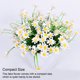 thumbnail image 5 of Ramo de flores artificiales Naiovety crisantemo salvaje simulado para exteriores, 5 of 6