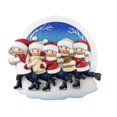 thumbnail image 5 of Ornaments by Elves Personalized Christmas Ornament 2024 Family of 5 Ice Skate Christmas Ornaments, 5 of 10