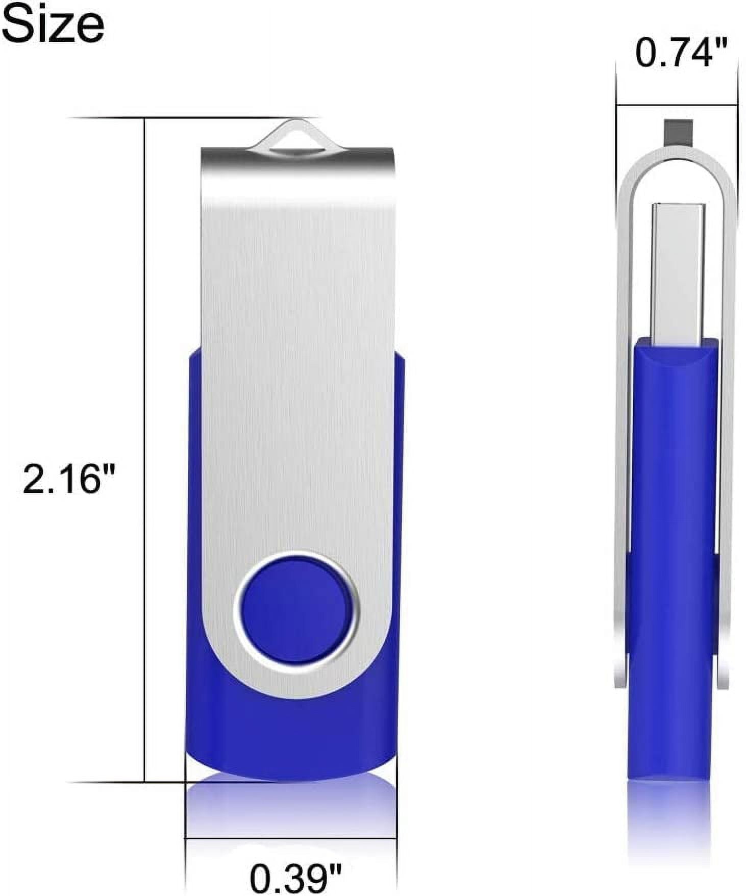 4GB Bulk Flash Drive 100 Pack USB 2.0 Flash Drives Bulk Thumb Drives Bulk USB Drives Pack Storage (100pack *4GB Black)