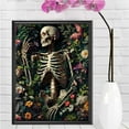 thumbnail image 2 of Lotusprinthandmade Vintage Botanical Skeleton Canvas 0.75in frame 48" x 32", 2 of 5